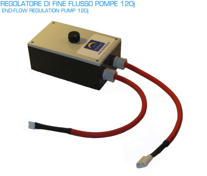 Flow controller for PVC pumps mod. 120J